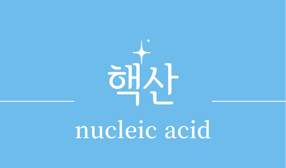 &#39;핵산(nucleic acid)&#39;