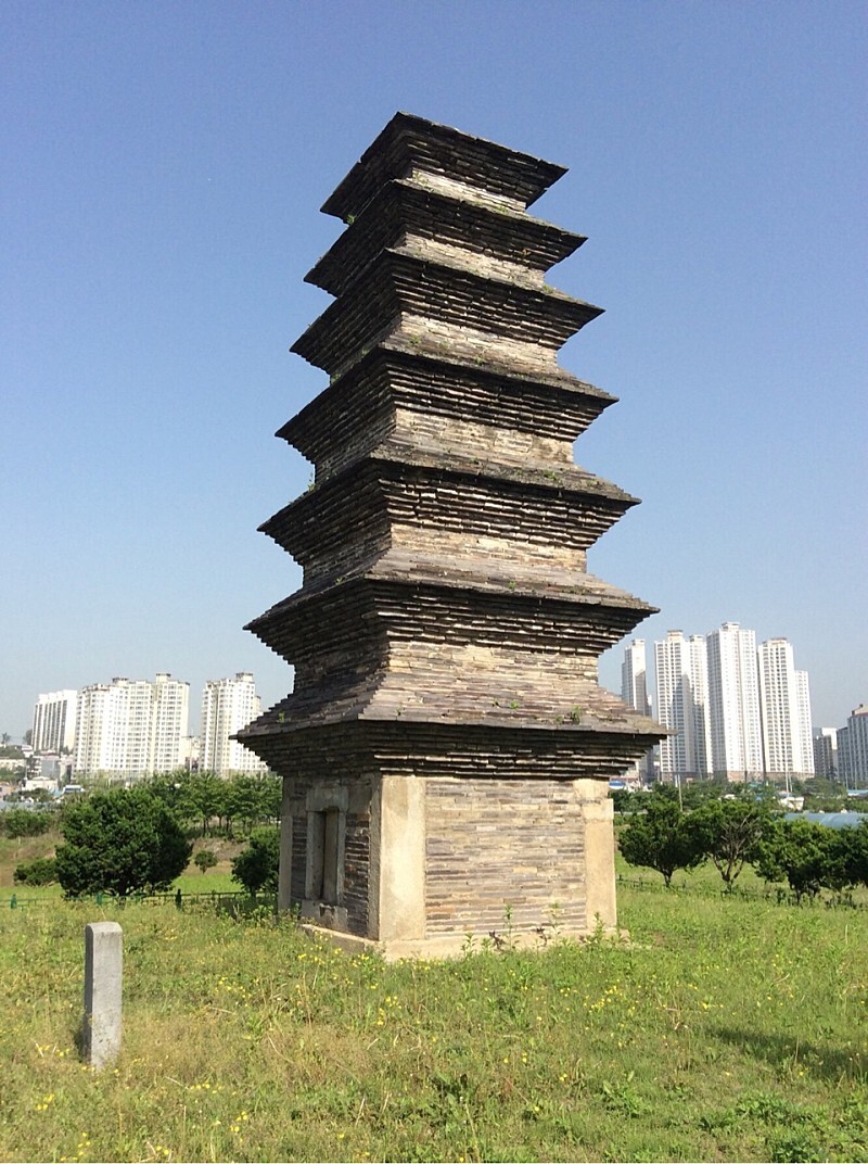  보물 제천 장락동 칠층모전석탑