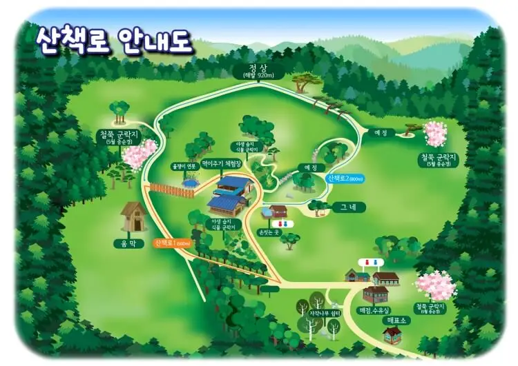 양떼목장 산책로