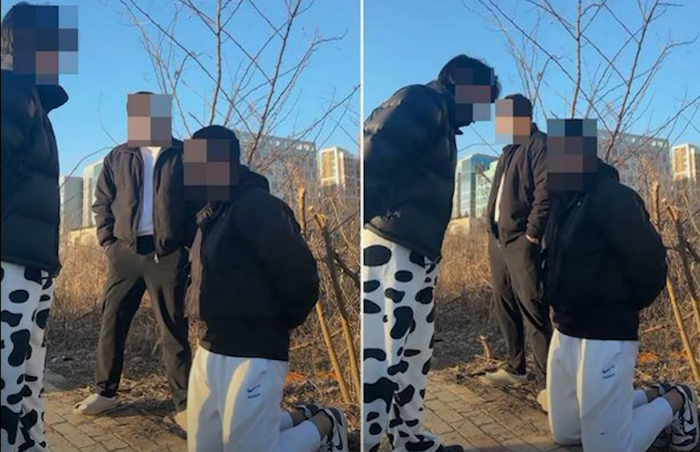 노인 경비원 폭행 10대 사적제재3