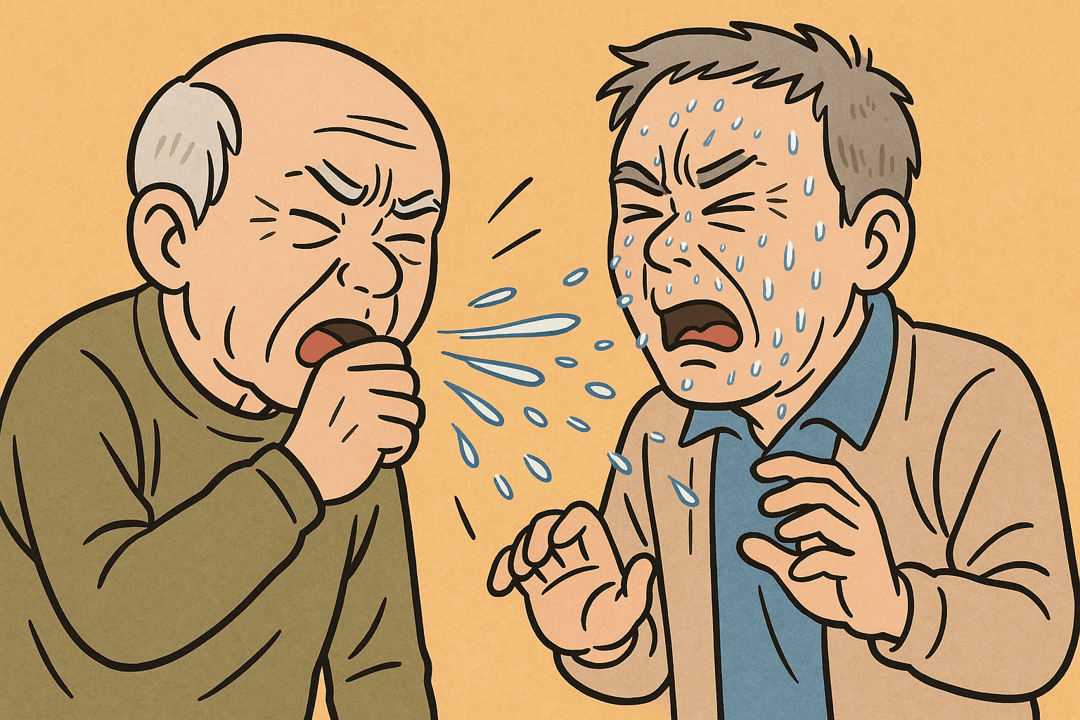 여름 알레르기 비염 사진