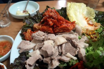 굴보쌈 달인