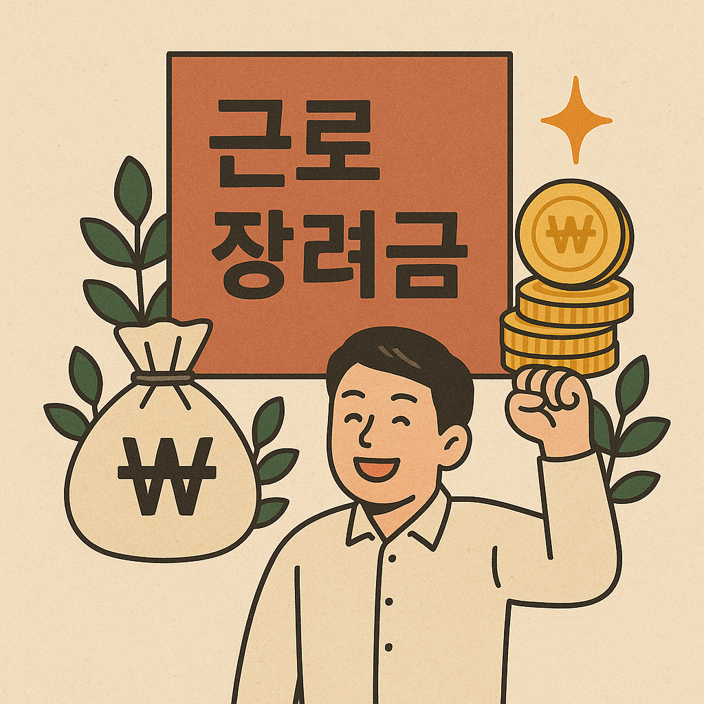 2025 근로장려금 신청 방법과 절차/지급 금액 및 조건