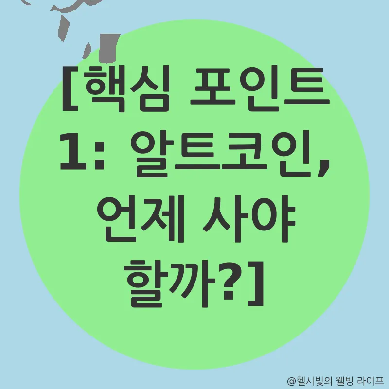 알트코인 투자 전략_1
