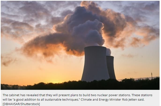“윤 대통령&#44; 한국 원전&#44; 세계 최고 안전성·가격경쟁력” 네덜란드에 원전 건설 참여 요청 Dutch cabinet to reveal plans for new nuclear power plants