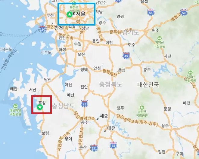 충남-홍성-지역-지도-상-위치-이미지