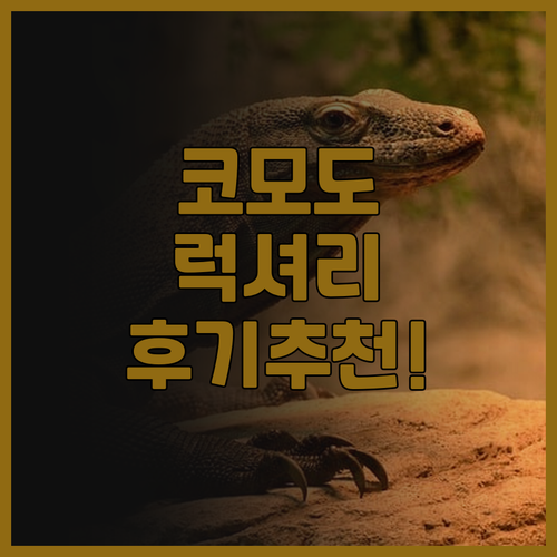므루오라 코모도 라부안 바조, 럭셔리