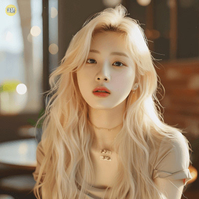 탈색머리-매직