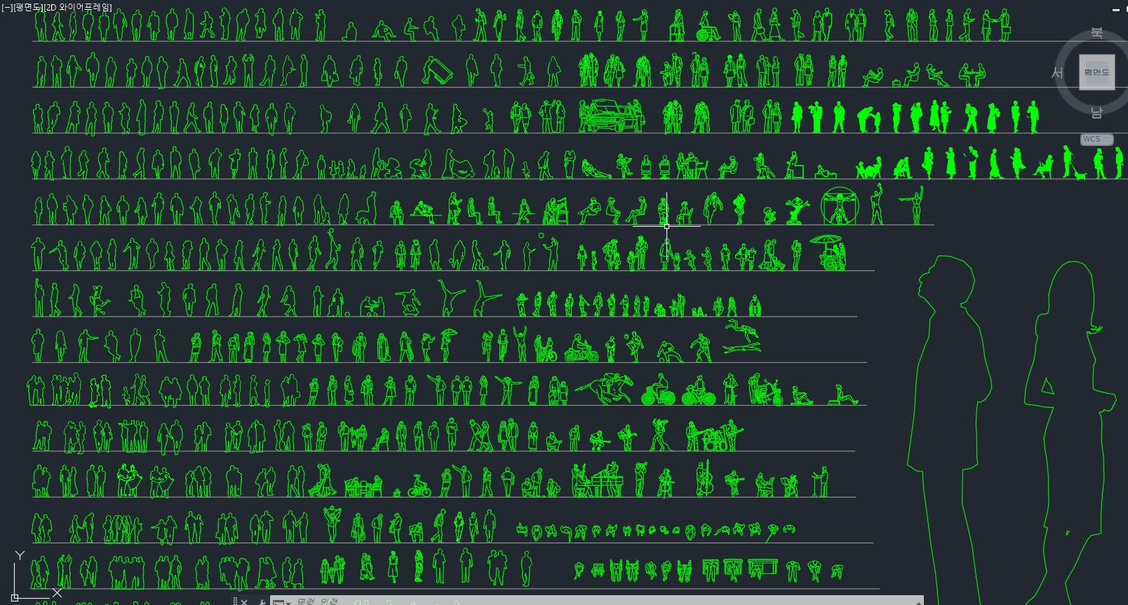  오토데스크: 오토캐드 사람 블록 모음: FREE AUTOCAD PEOPLE BLOCK 입면도에 사용 가능한 사람 캐드 블록 모음, 사람 블록 CAD 작업 편히 하자