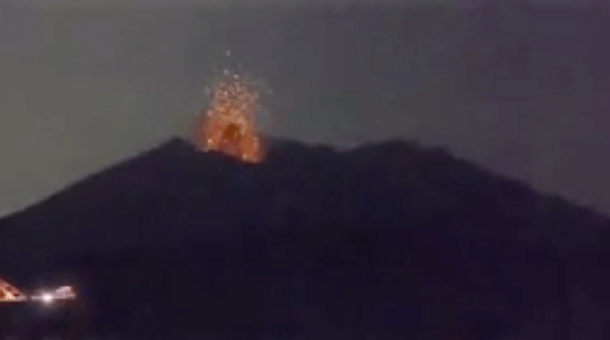 일본화산폭발사진