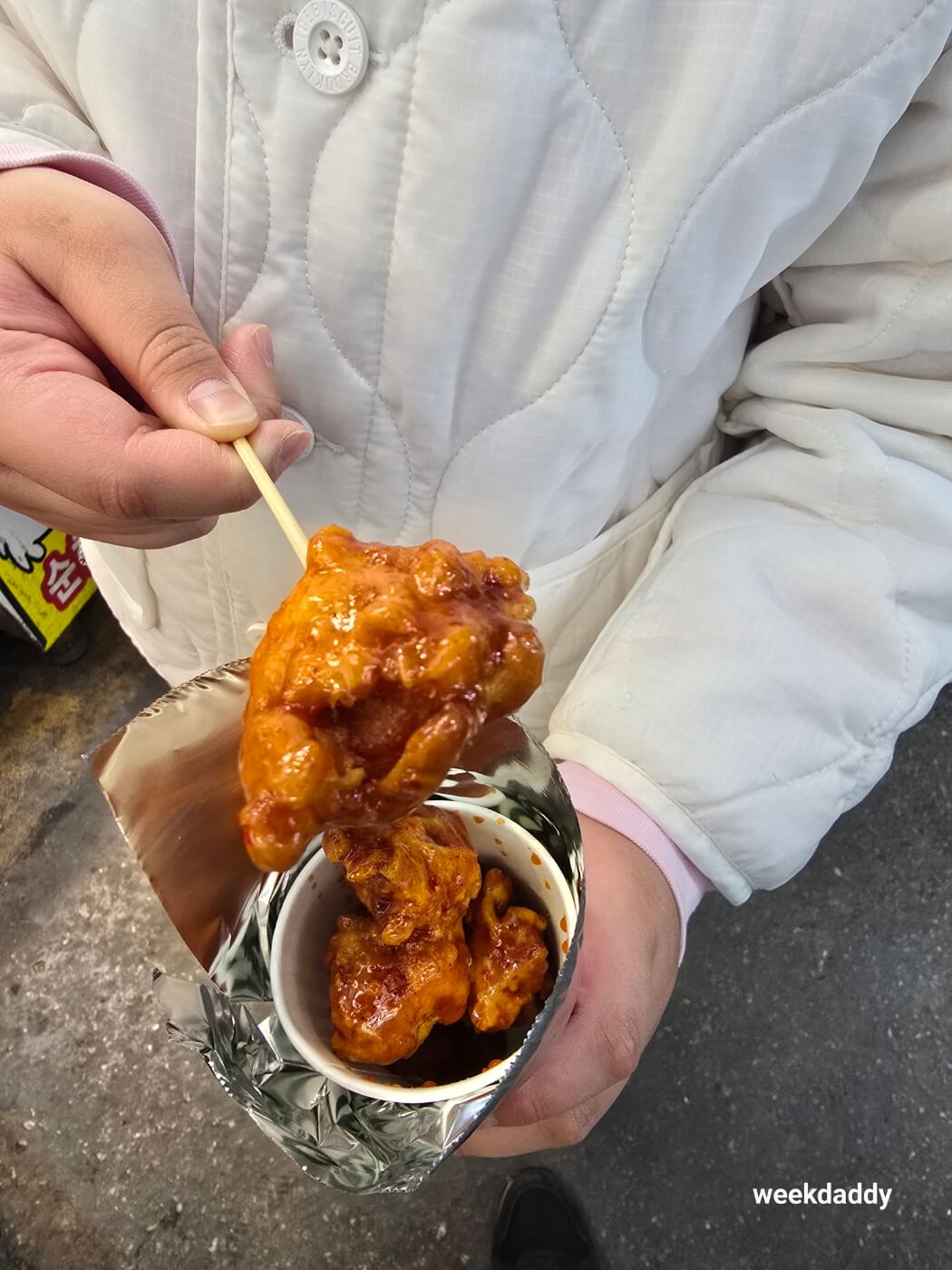 광명시장 천하일미닭강정