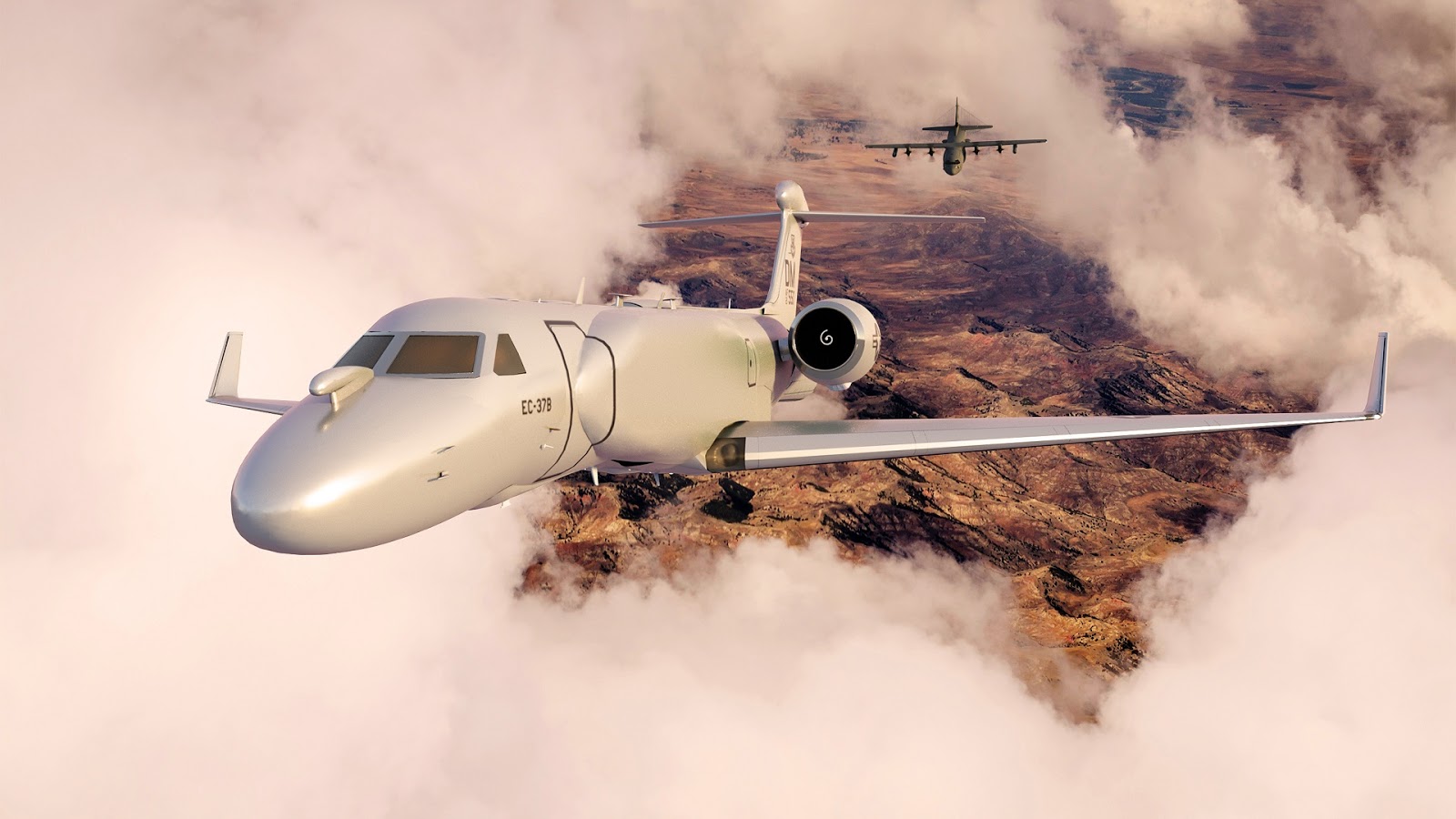  BAE Systems, EC-37B 항공기 업그레이드를 위한 SABER 비행 테스트 수행 - 2021.04.06