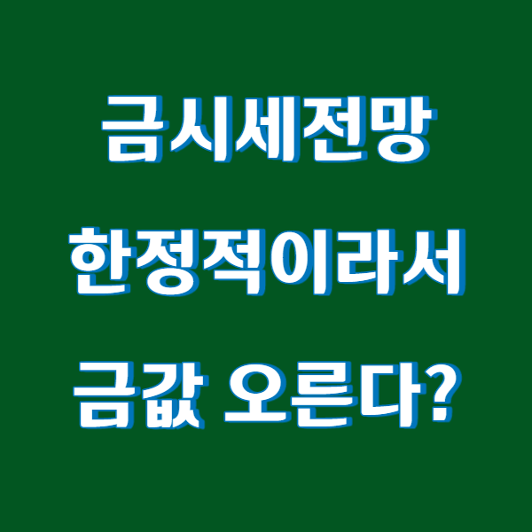 금값시세 금시세 금값에 대해서