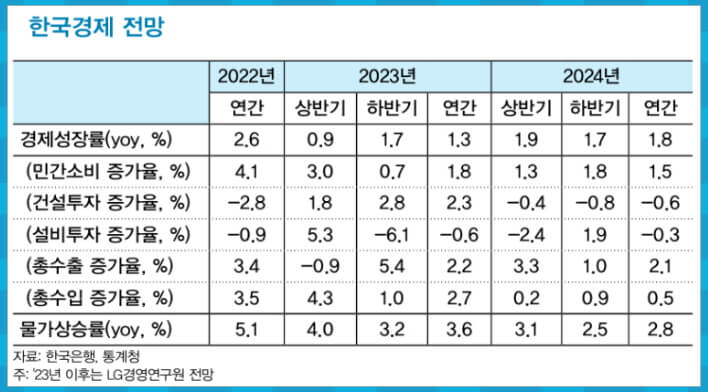 한국경제 전망