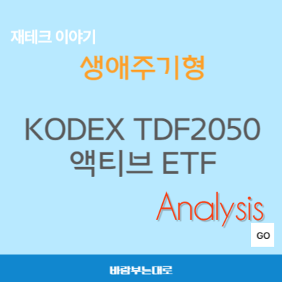 생애주기형 KODEX TDF2050액티브 ETF (IRP,퇴직연금 안전자산)
