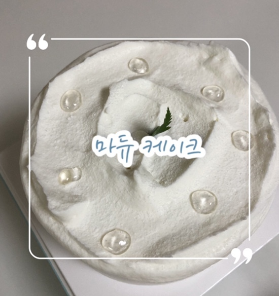  백화점 케이크 맛집 미니 사이즈 홀케이크 '마듀' 케이크 리뷰 |마듀 수원 광교 갤러리아점
