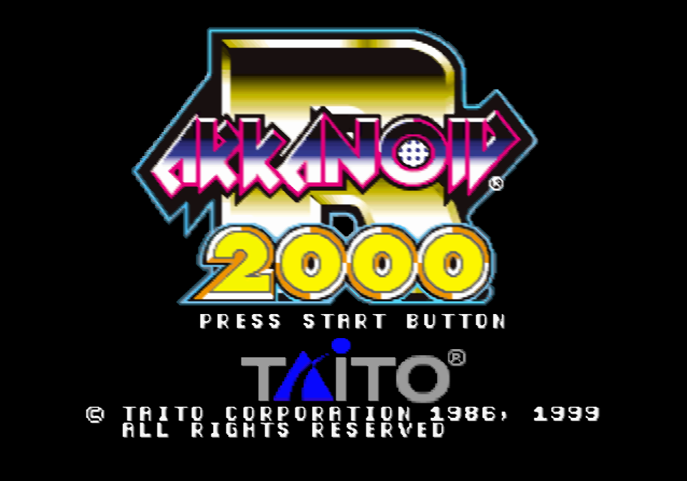  타이토 / 벽돌깨기 - 알카노이드 R 2000 アルカノイドR2000 - Arkanoid R 2000 (PS1 - iso 다운로드)