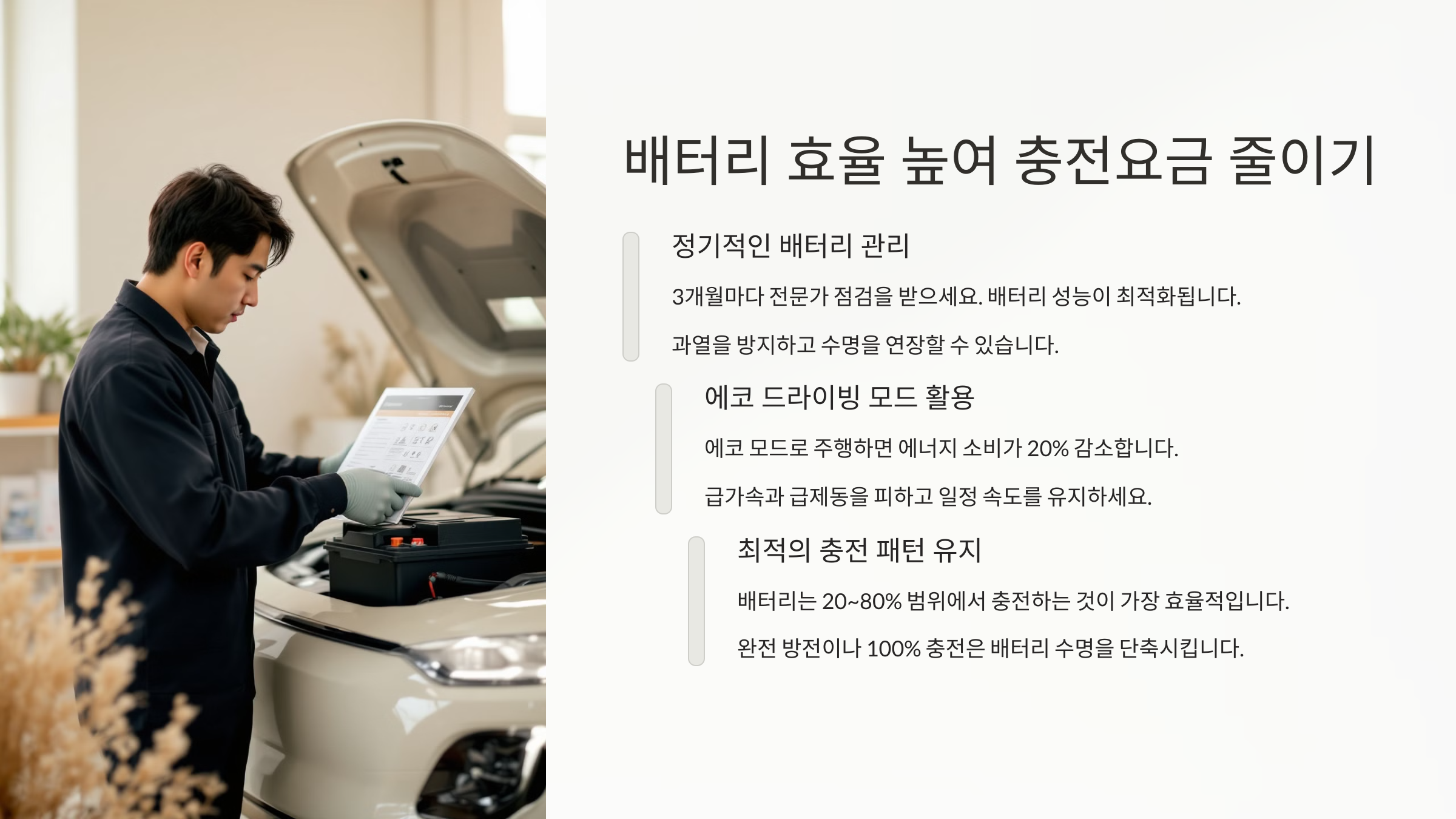 배터리 효율