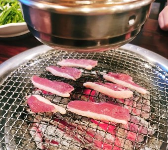 숯불 오리구이