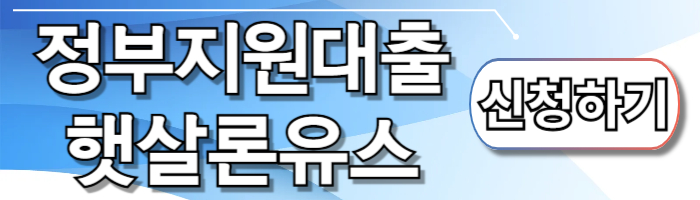 정부지원대출 햇살론유스 지금 신청하면 바로 승인 가능 신용등급 걱정 NO - 정부지원대출 햇살론유스 신청 방법 정부지원대출 햇살론유스 신청하기