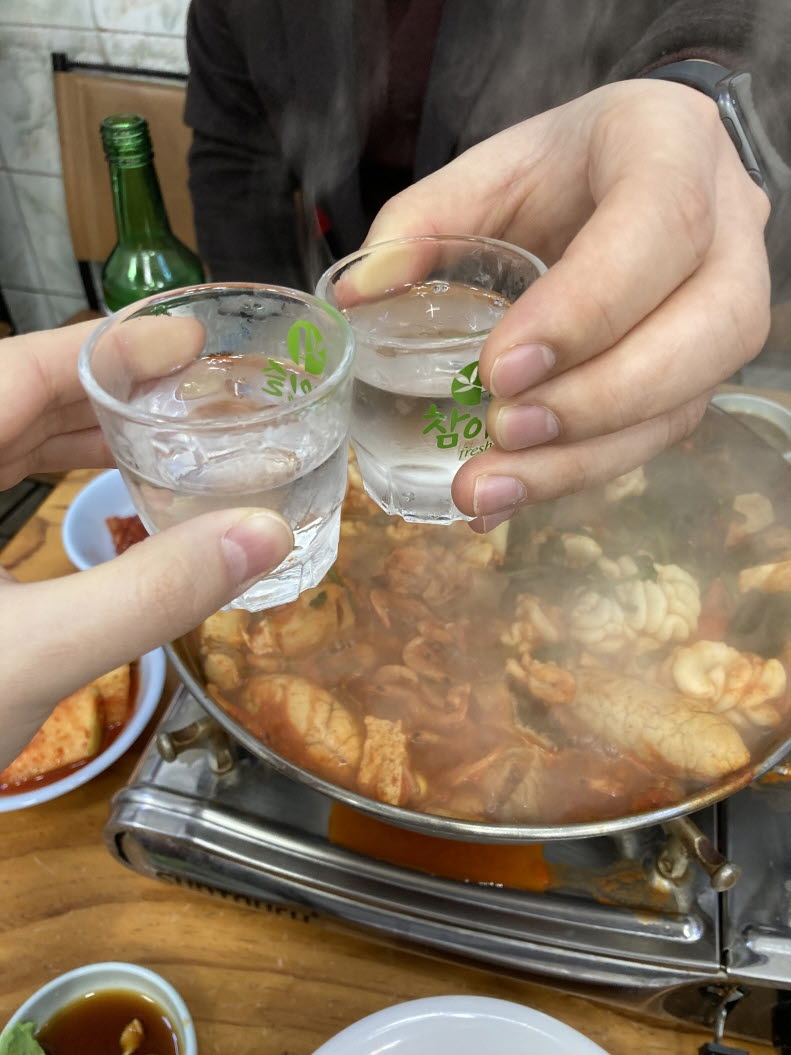 대구매운탕과 소주