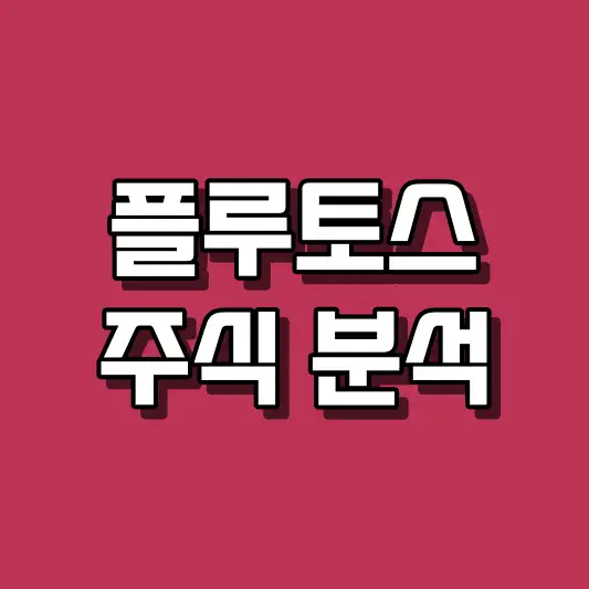 플루토스 주식 분석
