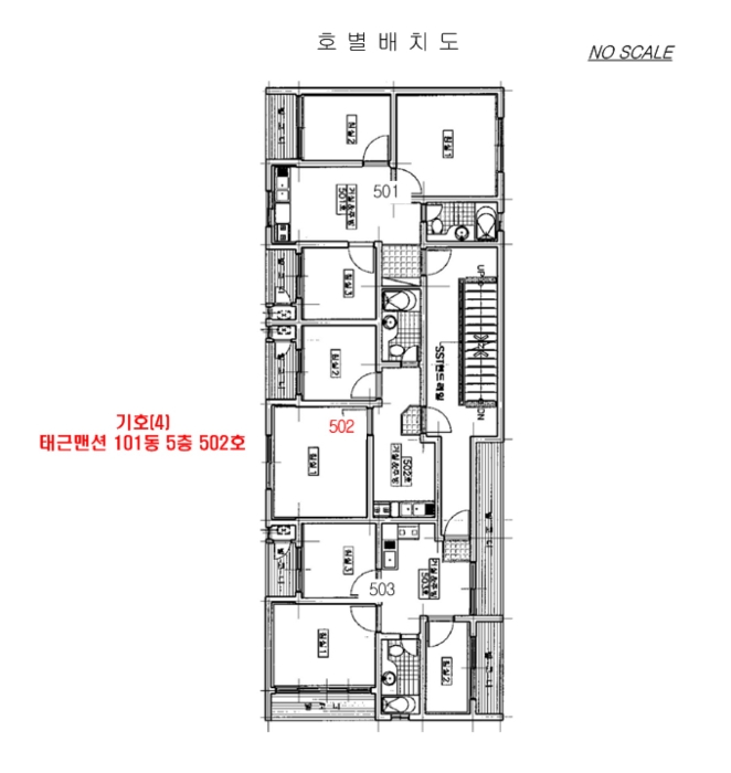 부천지원2022타경31912 건물개황도