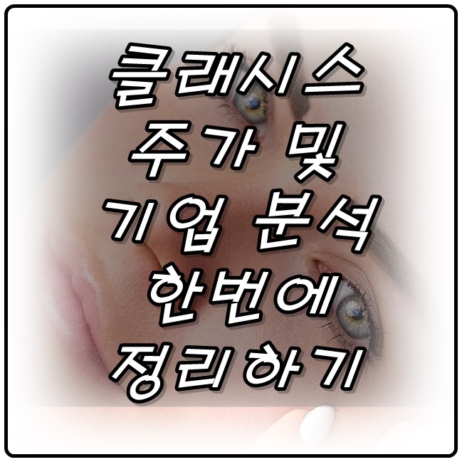  클래시스 주가 및 기업 분석 이거 하나로 끝!