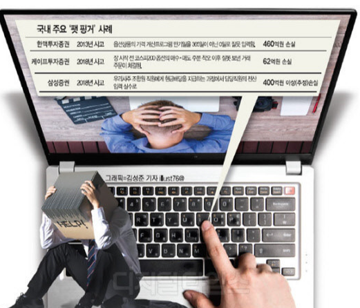 국내 팻 핑거 이미지