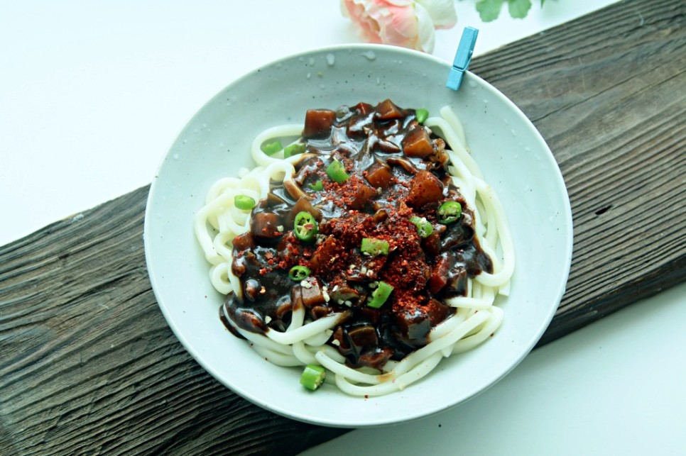 슬산생 자장면 레시피 짜장면 만들기 2