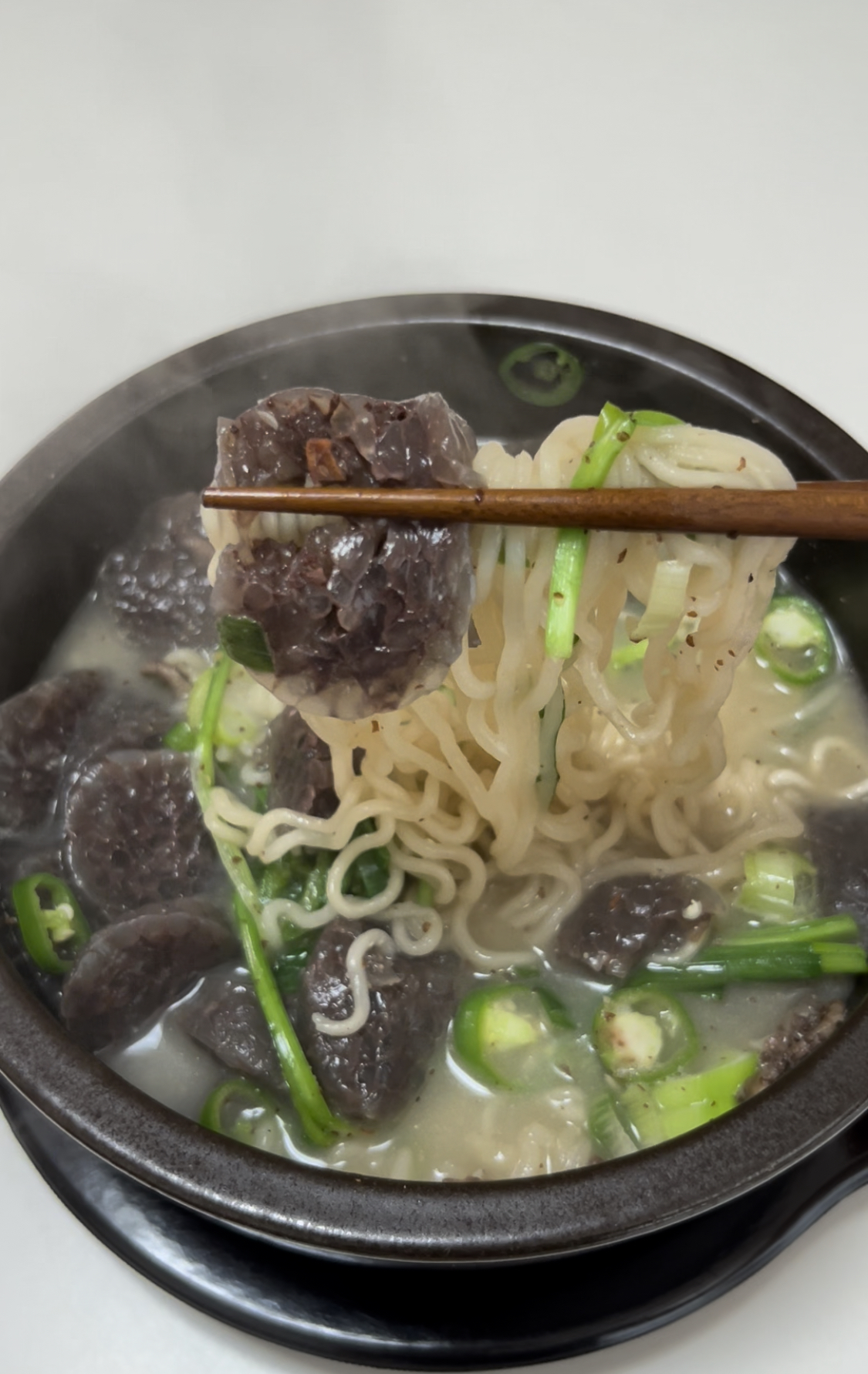 순대해장라면