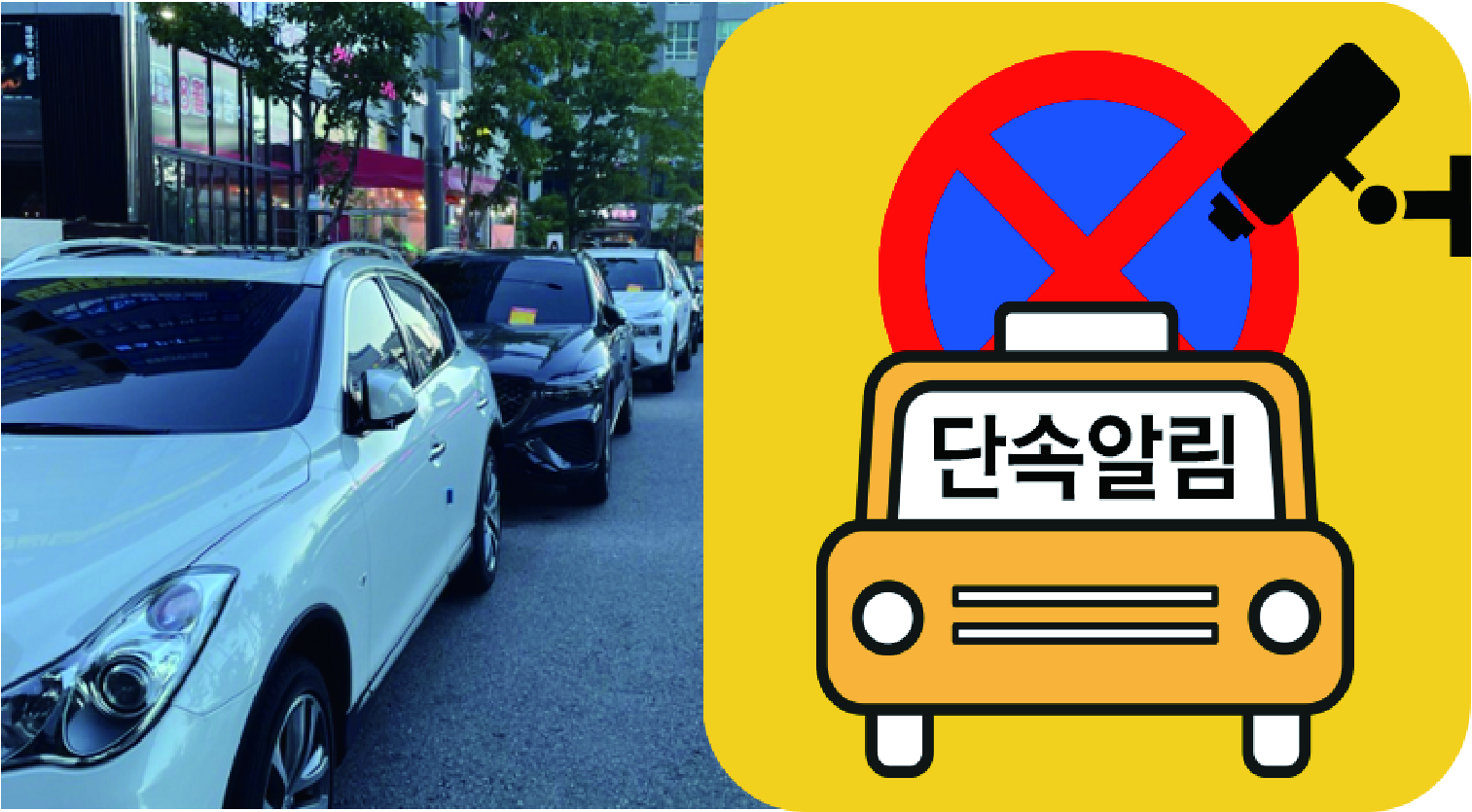  주정차 단속 문자 알림 서비스 신청 간편하게