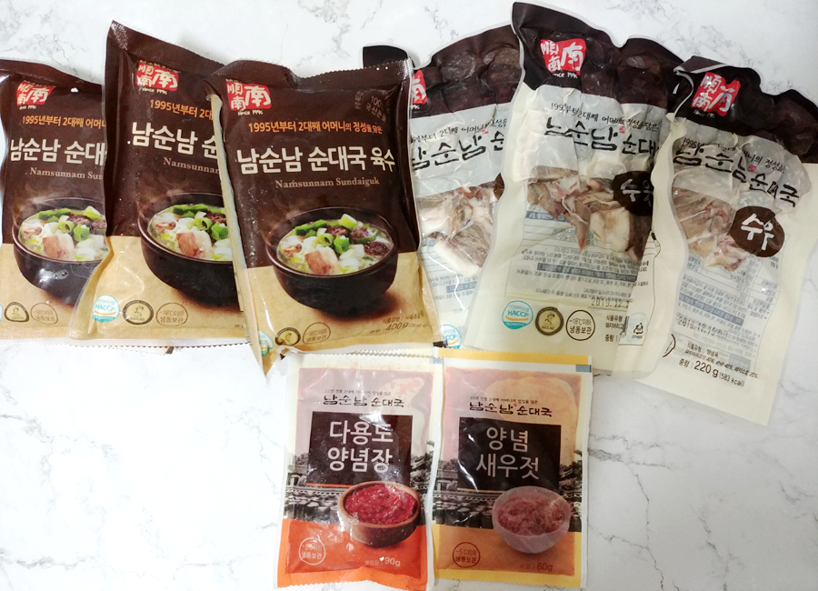  남순남 순대국 - 집에서 간편하게 먹어요~