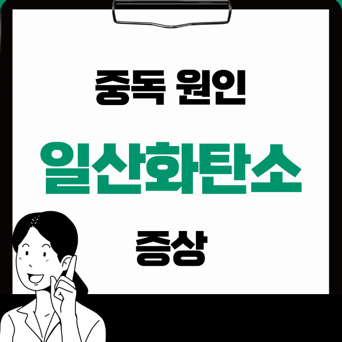  일산화탄소 중독 증상, 원인