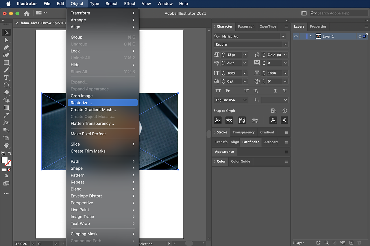 일러스트에서 이미지 누끼 따기