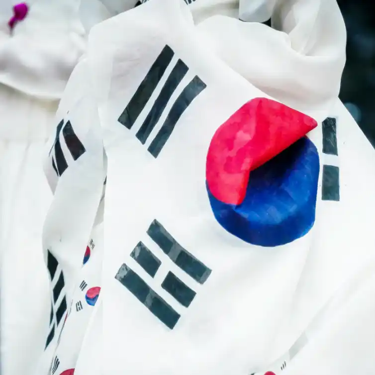 광복절 태극기