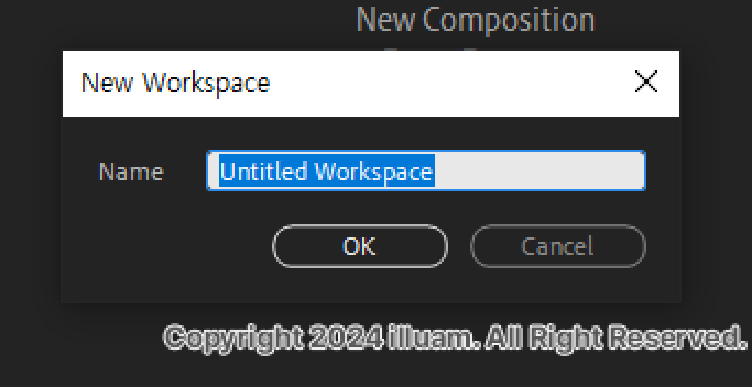 개인 워크스페이스 이름