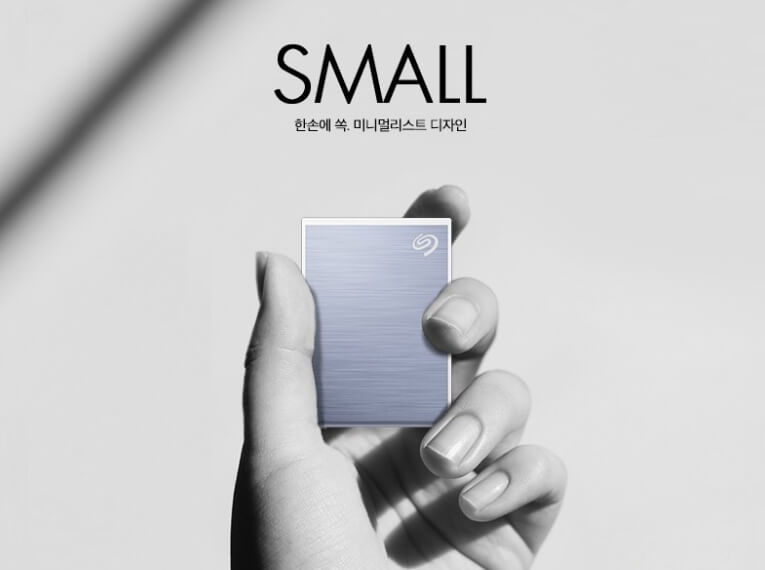 씨게이트 Fast One Touch 외장 SSD