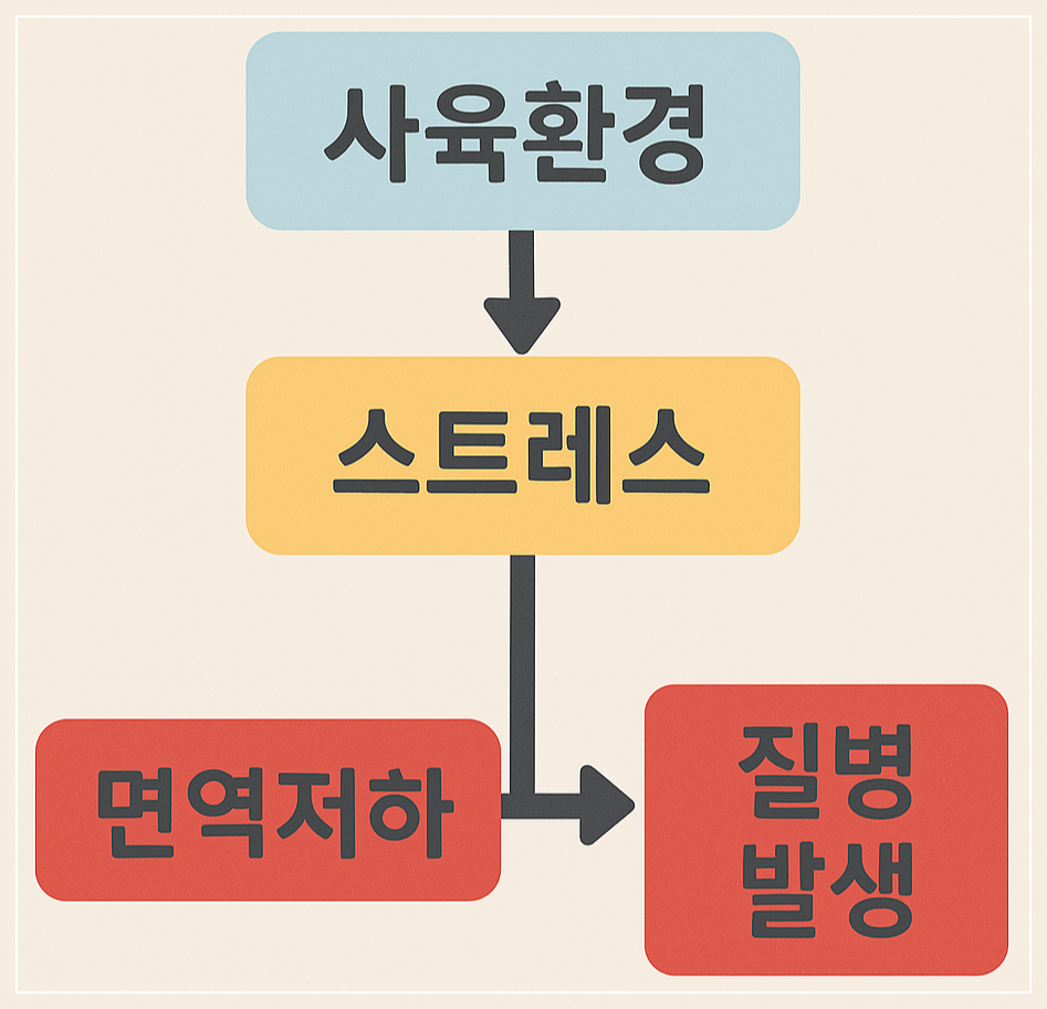 포획과 사육 프로그램에서 발생하는 질병 유형 분석