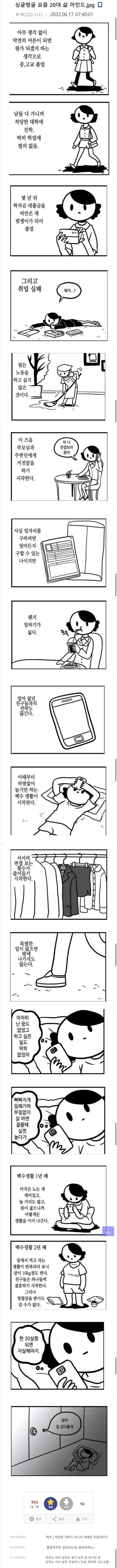  은근히 많다는 요즘 20대들 인생 케이스
