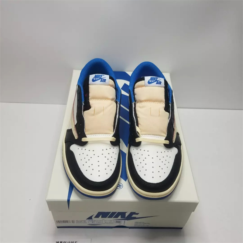  [AIR JORDAN] 트래비스 스캇 x 프라그먼트 x 에어조던1 로우 DM7866-140 남녀공용 (OG공장)