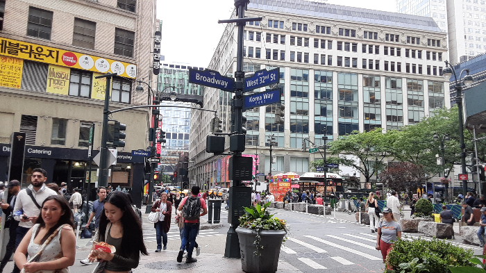 맨해튼 Korea Way: W32nd St