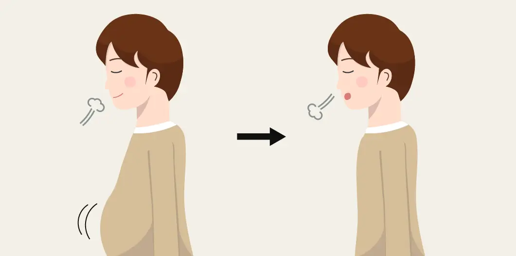 복식 호흡