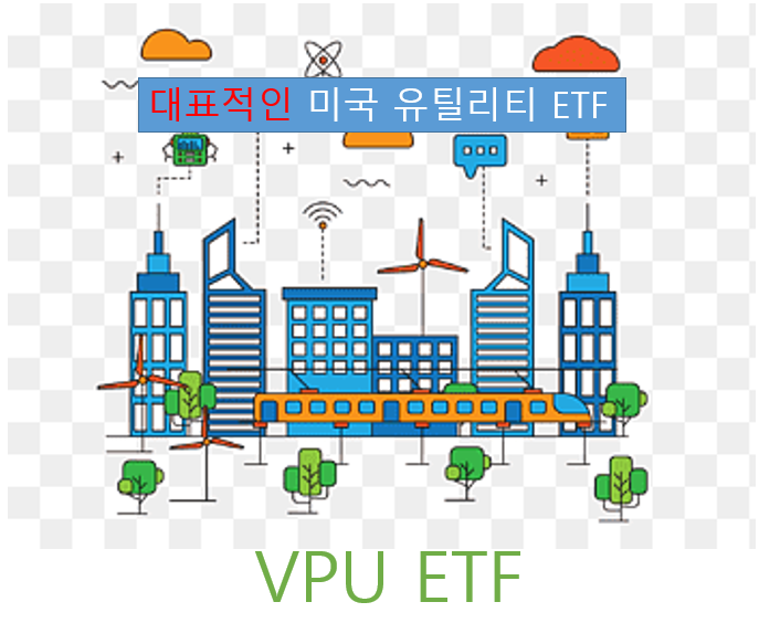  VPU ETF - 바이든 인프라 정책 미국 유틸리티 ETF