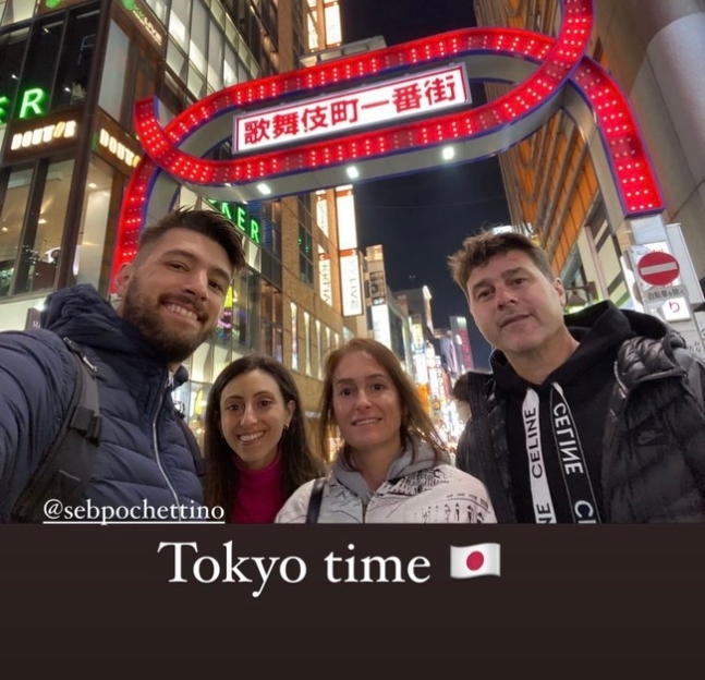 포체티노, 가족과 함께 일본 여행…'신임 감독 후보에서 전면 배제' 1