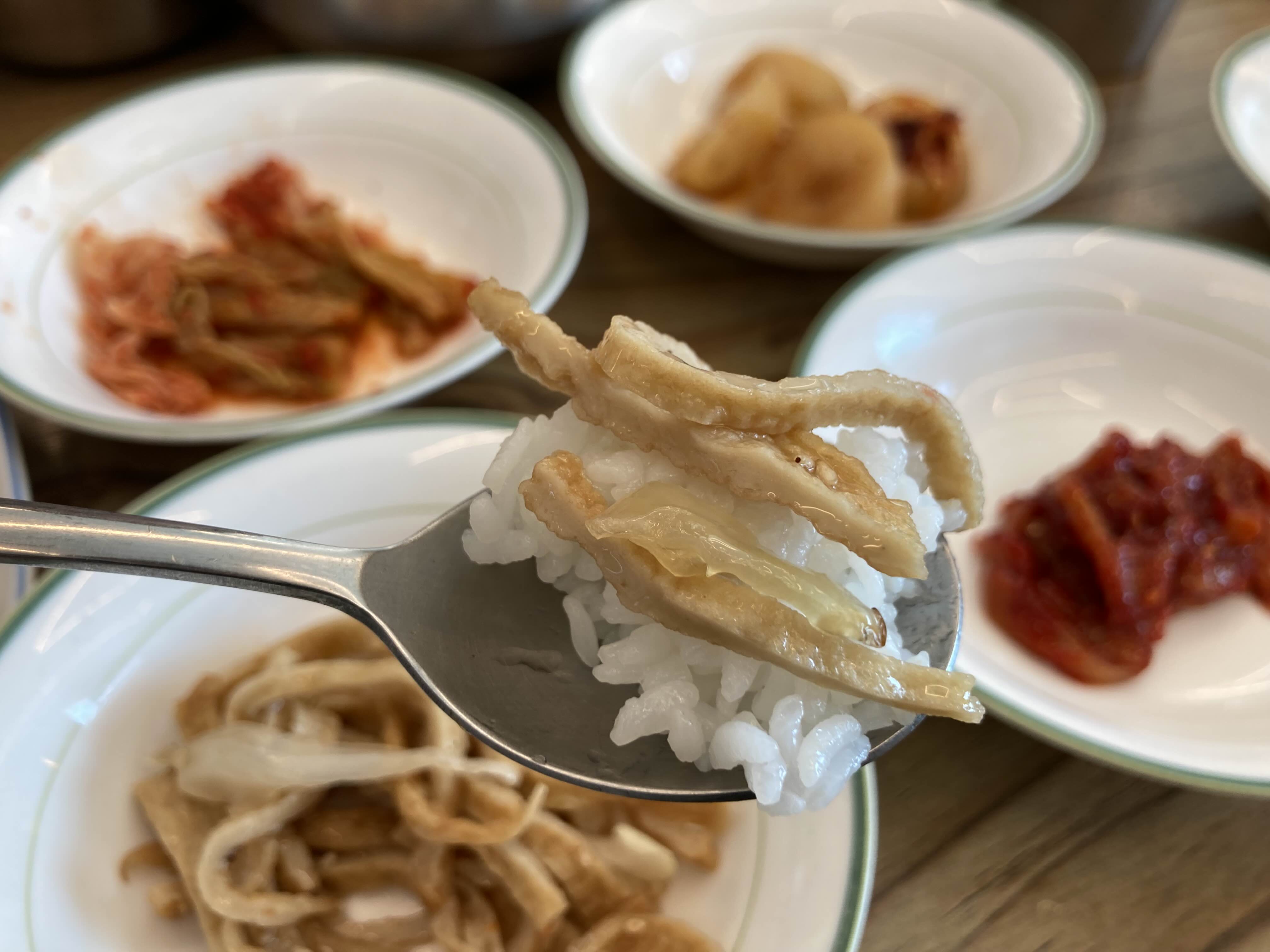 강릉 한식 맛집 옛태광식당 어묵볶음
