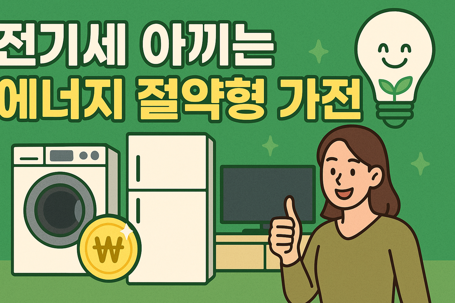 전기세 아끼는 에너지 절약형 가전 추천