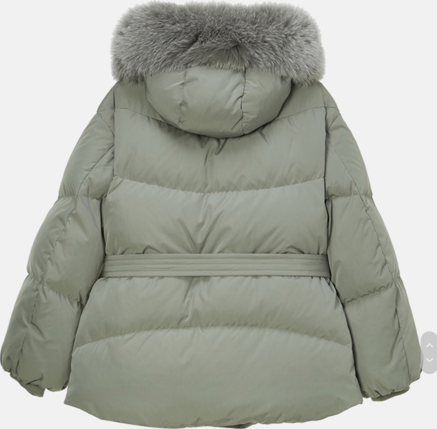 나이스클랍폭스 퍼 구스다운 숏패딩후기 (A214PWDA08) 6