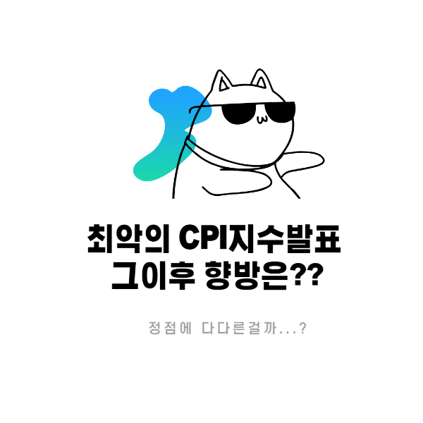  [미국증시]7월소비자물가지수 CPI 발표 9.1%상승 향후FOMC에서 연준의 금리결정은??