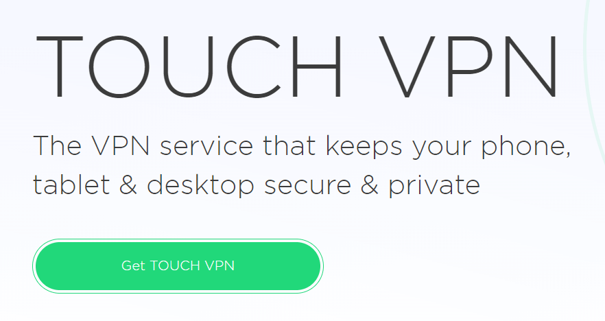 2. 터치 VPN (Touch VPN)